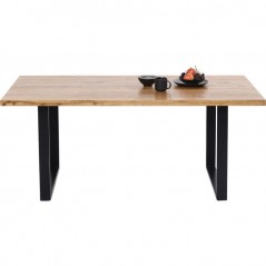 Table Jackie Oak Black 160x80